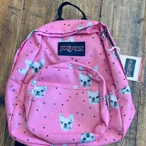 Pink French Bulldog Mini Backpack